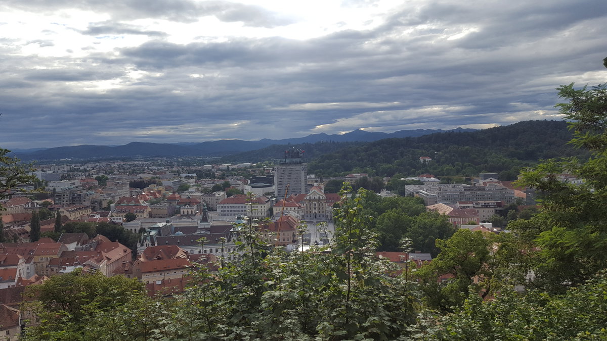 Cloudy Castle ride, Ljubljana, Slovenia, 2018
