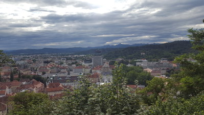 Cloudy Castle ride, Ljubljana, 2018