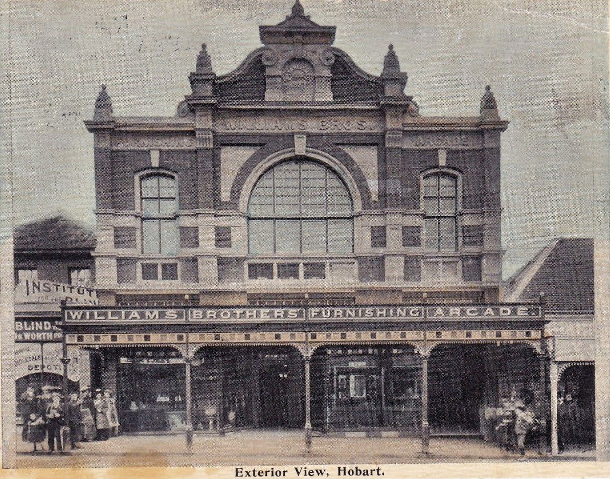 Williams Brothers, Hobart, Tasmania, Hobart, Tasmania, Australia, 1909