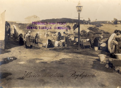EU: Reykjavik/Iceland: Laundry at Heißen Re (1917), Reykjavík, 1917