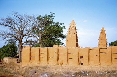 Grand Mosque of Bobo-Dioulasso 1968 (1 von 2), Bobo-Dioulasso, 1968