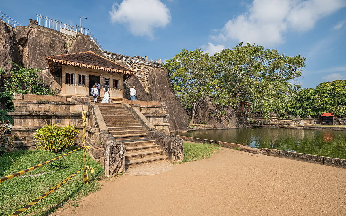 SL Anuradhapura Isurumuniya Temple, Anuradhapura, Sri Lanka, 2020