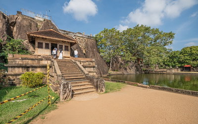 SL Anuradhapura Isurumuniya Temple, Anuradhapura, 2020