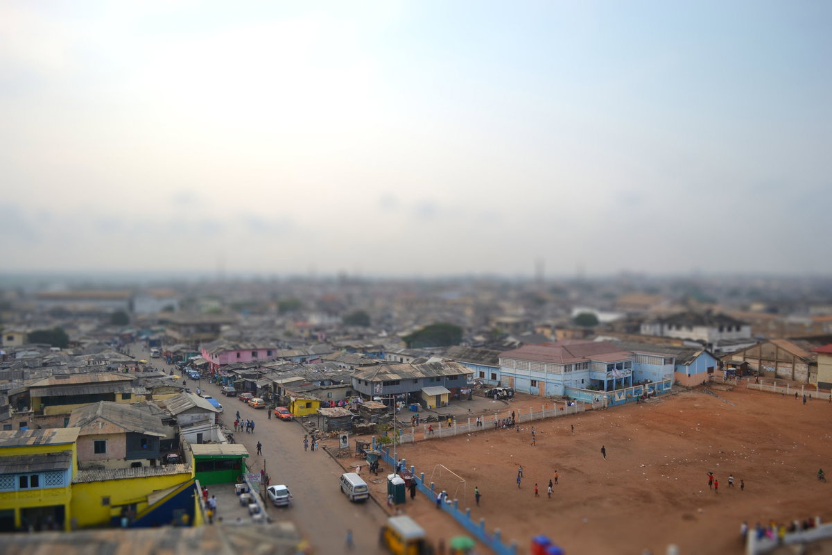 Accra, Ghana Tiltshift, Accra, Ghana, 2011