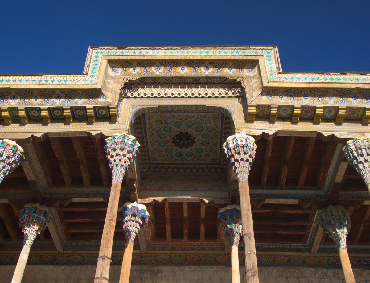 Bolo Hauz Mosque, Bukhara, Bukhara, Uzbekistan, 2010