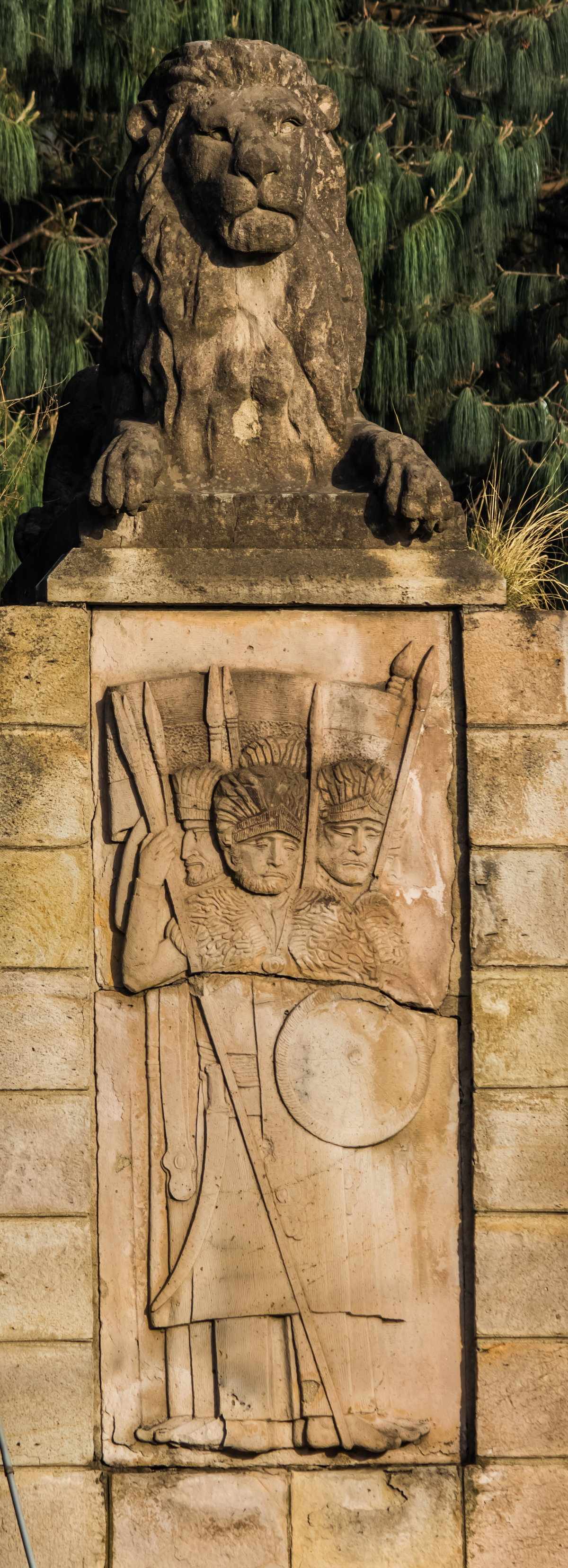 Relief on the National Palace Gates, Addis Ababa, Ethiopia, 2015