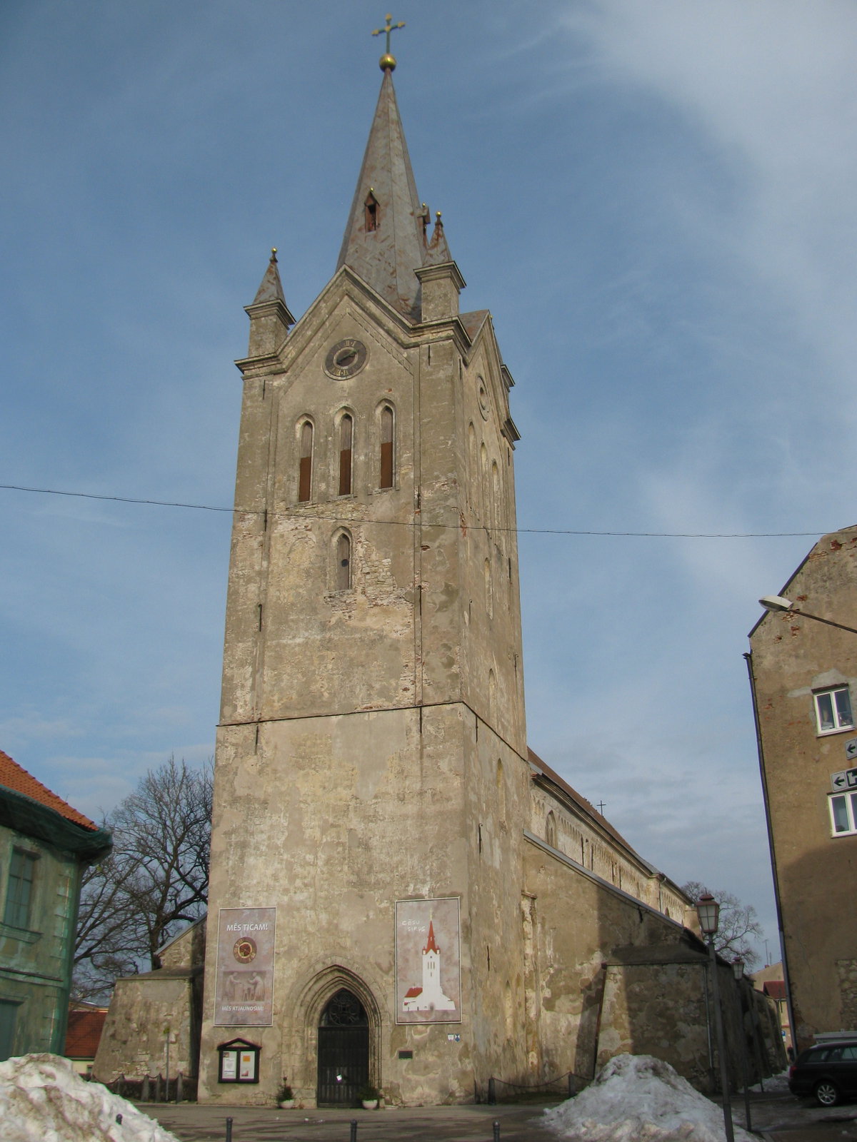 Church of Saint John the Baptist in Cesis, Cēsis, Latvia, 2015