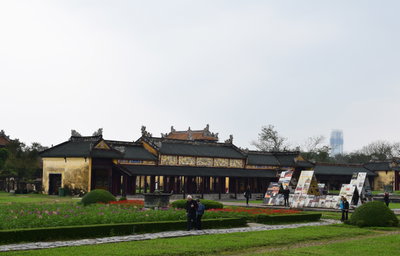 Inside the Purple Forbidden City, Huế, Hue, 2018