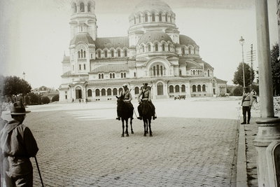 Szófia, Alekszandr Nyevszkij-székesegyház (1934) Fortepan, Sofia, 1934