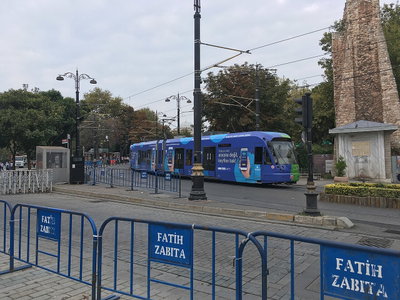 Bombardier Flexity Swift A32 near Sultanahmet, Istanbul, 2018