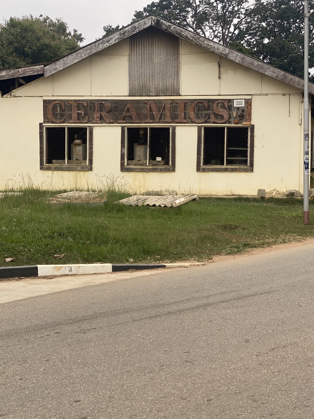 Ceramics building, Kumasi, Ghana, 2025