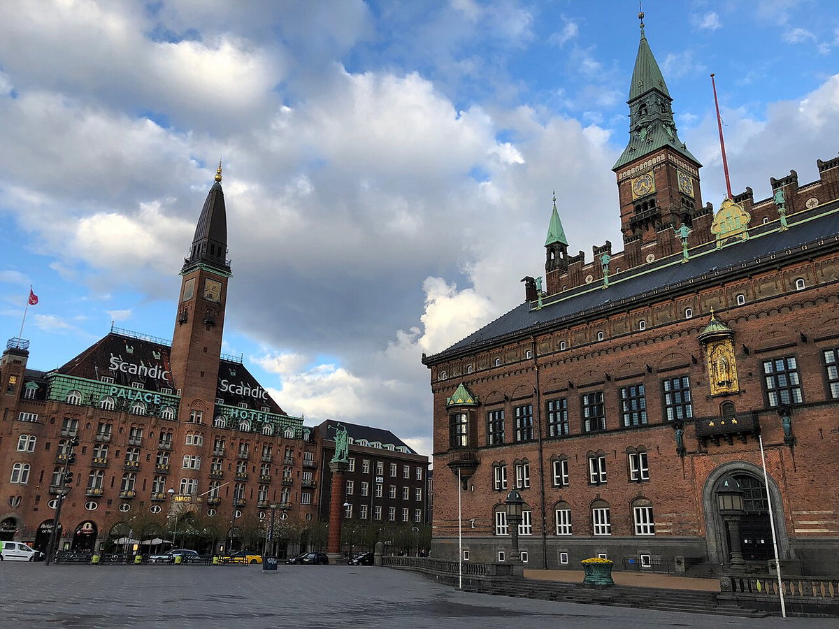 City Hall Square Copenhagen, Copenhagen, Denmark, 2018