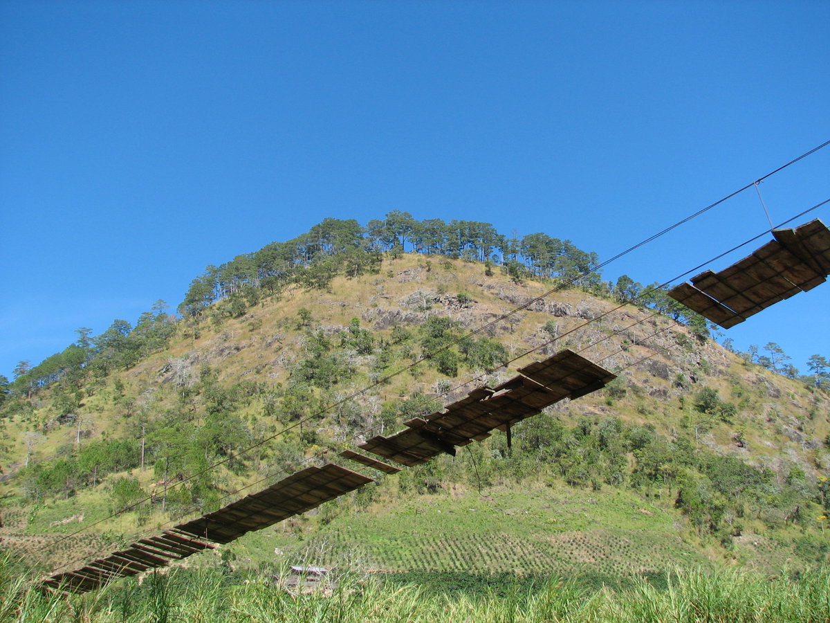 Footbridge at DaLat, Da Lat, Vietnam, 2011