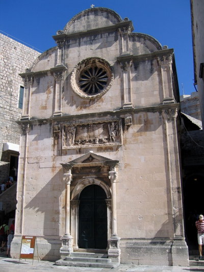 Croatie Dubrovnic Eglise Saint-Sauveur, Dubrovnik, 2008