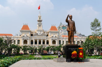 Ho Chi Minh City, Ho Chi Minh Statue, Ho Chi Minh City, 2020