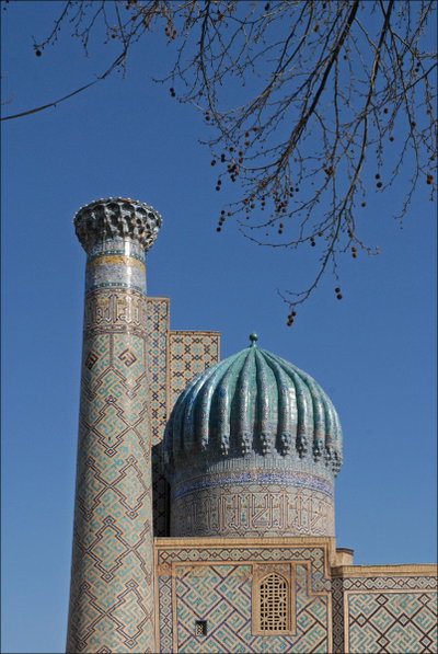 Sherdor madrasah (Samarcande, Ouzbékistan), Samarkand, 2011