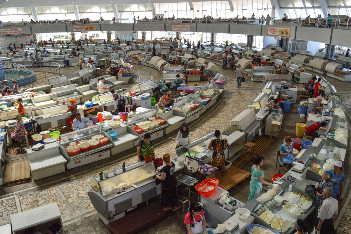 Dairy Market, Tashkent, Uzbekistan, 2015