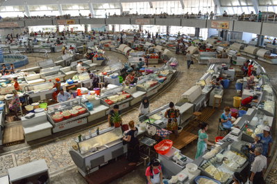 Dairy Market, Tashkent, 2015