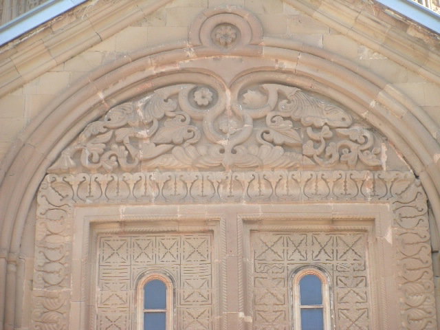 Samtavro Monastery, main church, detail4, Mtskheta, Georgia, 2014