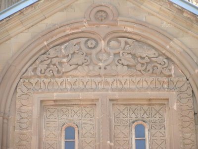 Samtavro Monastery, main church, detail4, Mtskheta, 2014