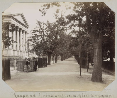 EU: Government Avenue, Cape Town, Cape Town, 1896