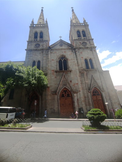 Iglesia La Recoleta estilo gótico, La Paz, 2023