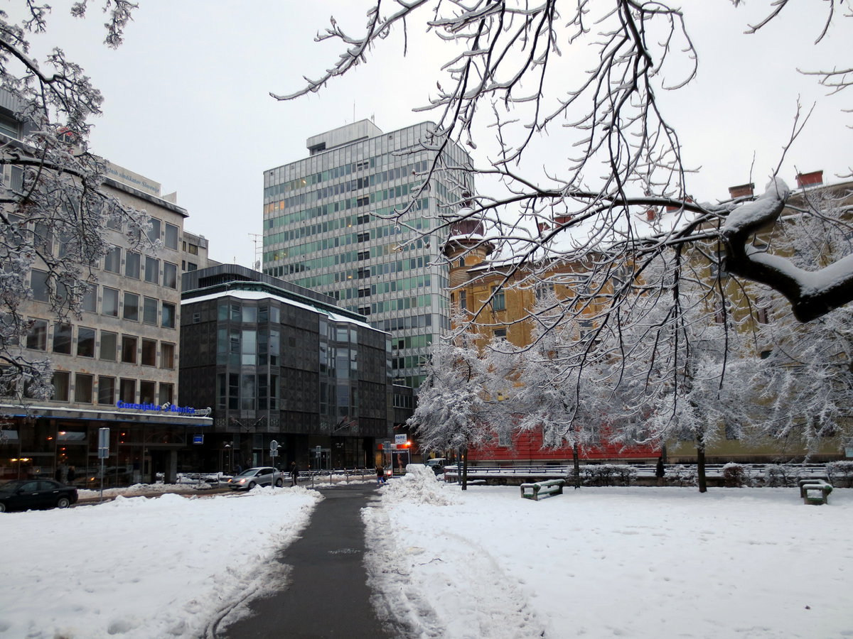Miklošičev park, Ljubljana, Slovenia, 2014