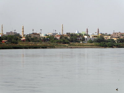 White Nile Bridge, Omdurman — photos through time