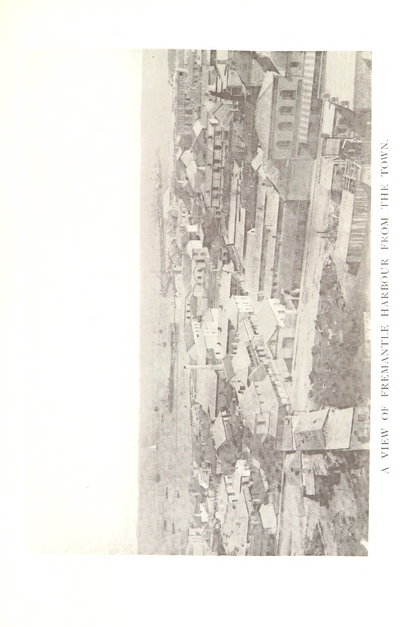 EU: View of Fremantle Harbour from the town (1892), Fremantle, 1892