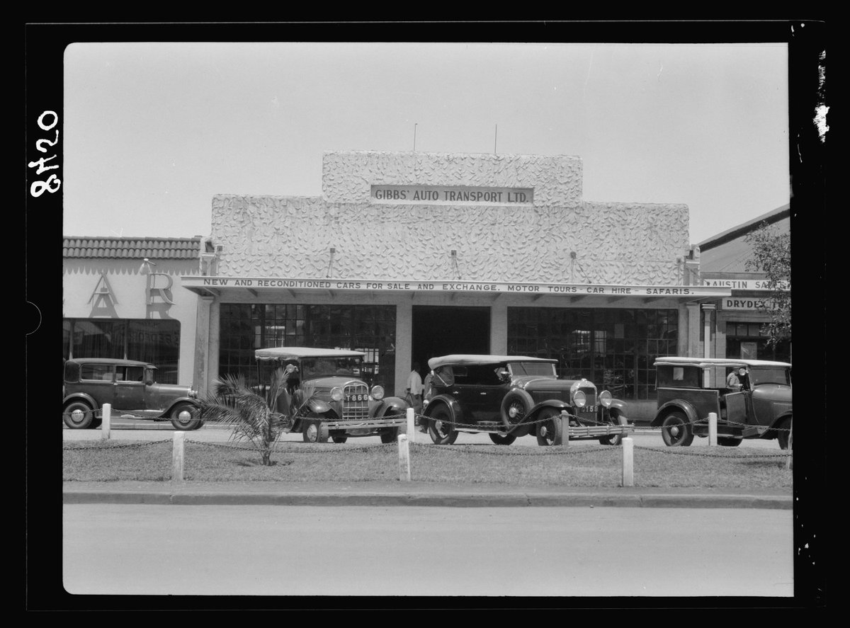 Kenya Colony. Nairobi. Gibbs' Auto Transport Ltd. LOC, Nairobi, Kenya, 1936