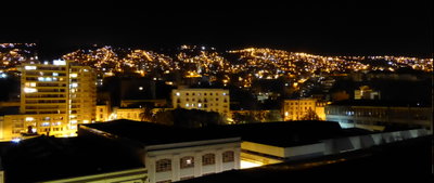 Valparaiso at night, Valparaíso — photos through time