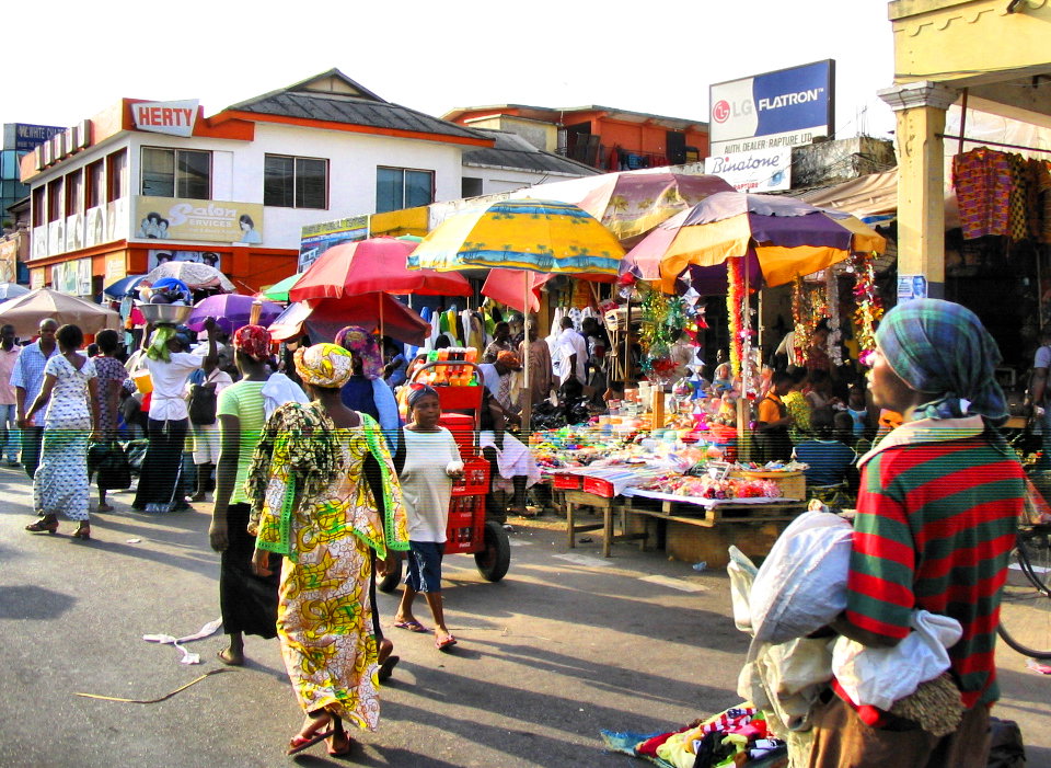 Accra Market, Accra, Ghana, 2008