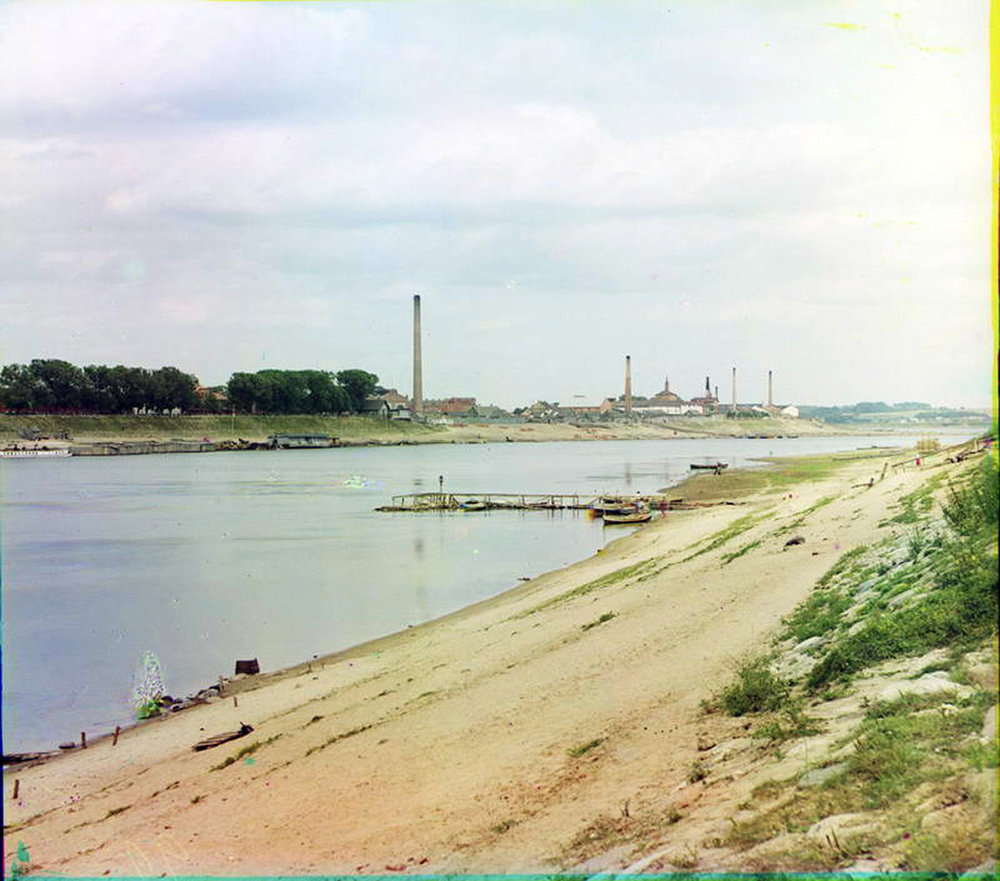 Вид на Даугаву. 1912 год, Daugavpils, Latvia, 1912