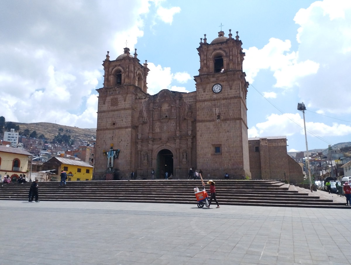 Catedral Plaza de armas, Puno 08, Puno, Peru, 2023