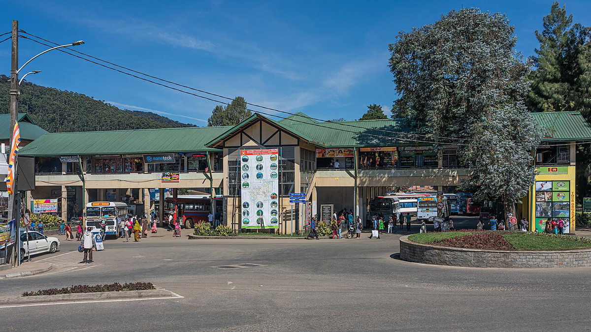 SL Nuwara Eliya bus stand, Nuwara Eliya, Sri Lanka, 2020