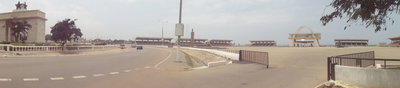 The independence square of Ghana, Accra — photos through time