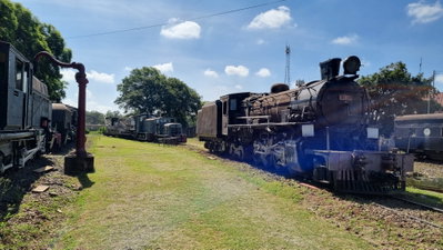 Nairobi Railway Museum locomotives, Nairobi, 2024