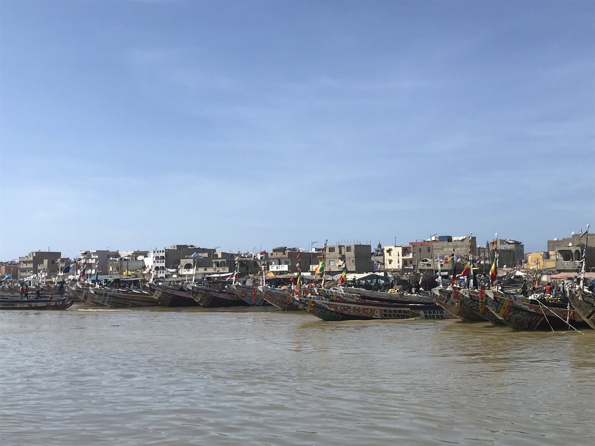 Pirogues Guet ndar, Saint-Louis, Senegal, 2022