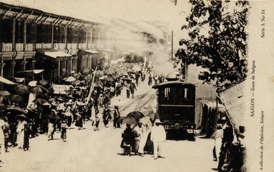 Saigon - Gare de Saigon, Ho Chi Minh City, 1890