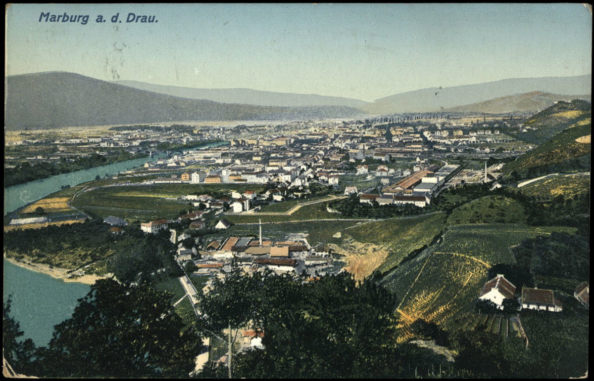 Postcard of Maribor, Maribor, Slovenia, 1911