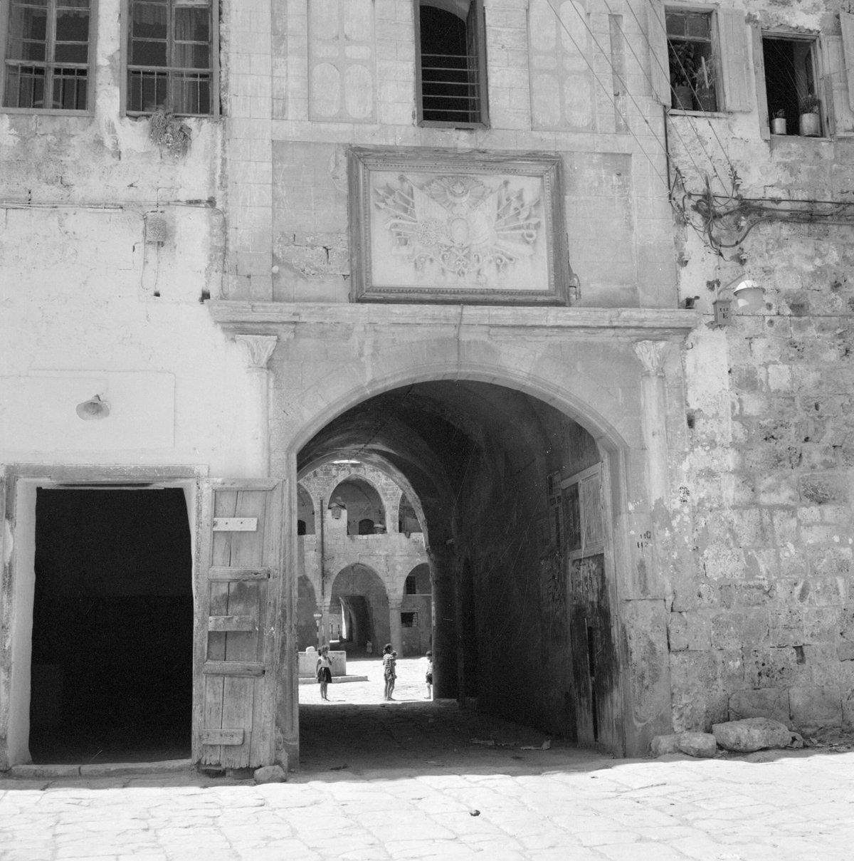EU: Akko - Poort naar de Khan el Umdan (1964), Acre, Israel, 1964