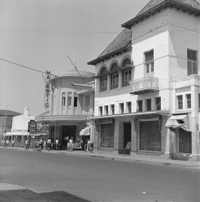 EU: Straatbeeld in Bandung (1972), Bandung, 1972