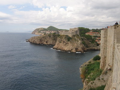 On the wall, Dubrovnik — photos through time