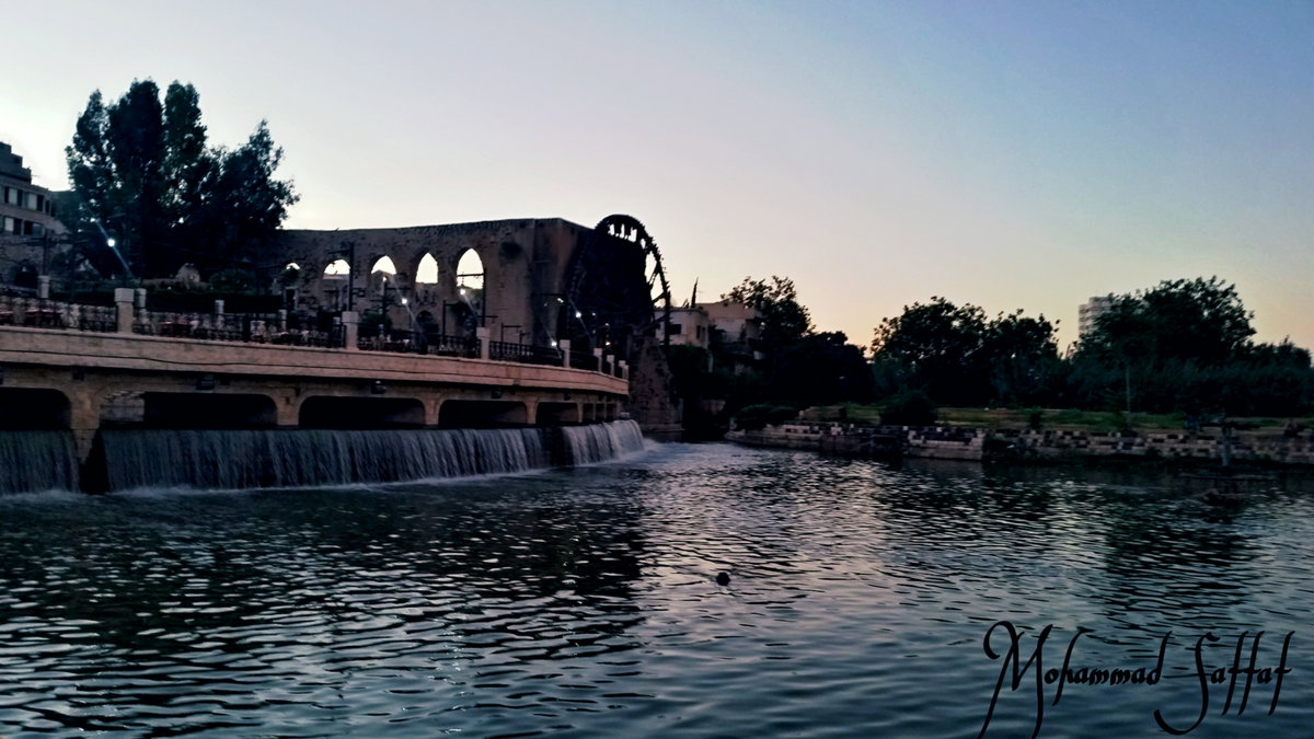 Norias of Hama City, Hama, Syria, 2016