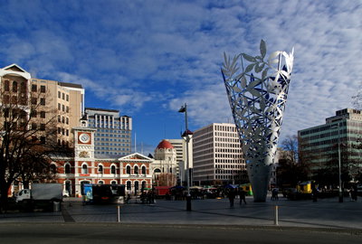 Cathedral Square Christchurch, Christchurch, 2008
