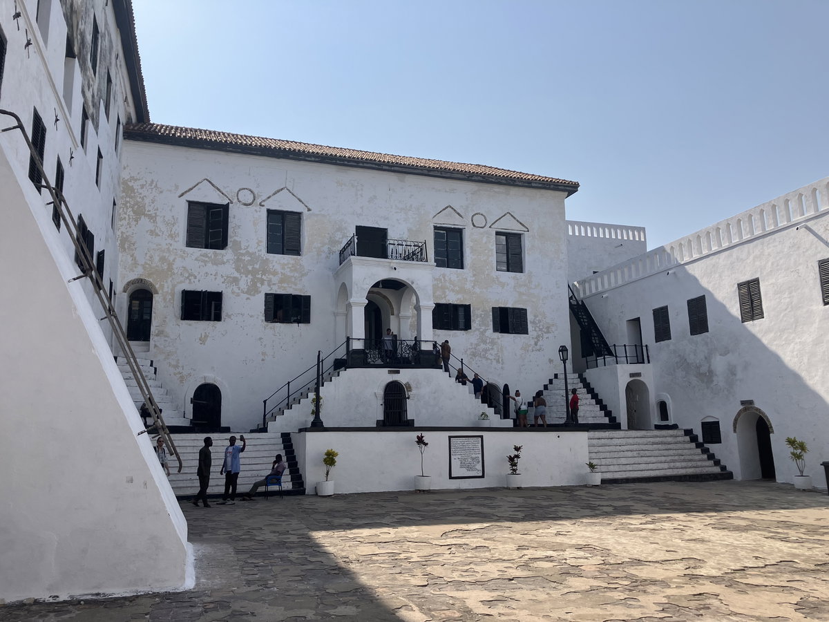 Courtyard of Elmina Castle, Elmina, Ghana, 2025