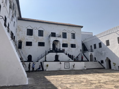 Courtyard of Elmina Castle, Elmina, 2025