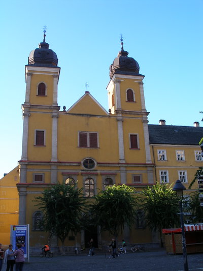Trenčín, Piaristický kostel, exteriér, Trenčín, 2012