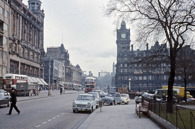 Edinburgh Princes Street, Edinburgh, 1966