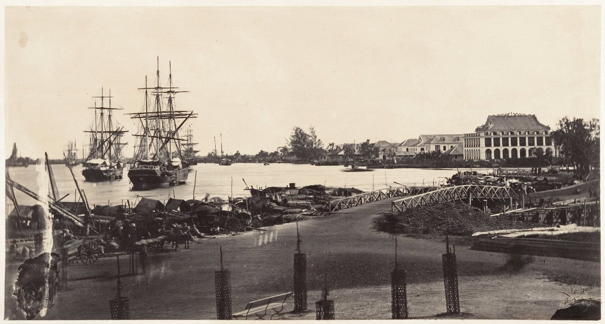 Port of Saigon (1866), Ho Chi Minh City, Vietnam, 1866
